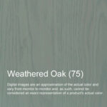75 Weathered Oak